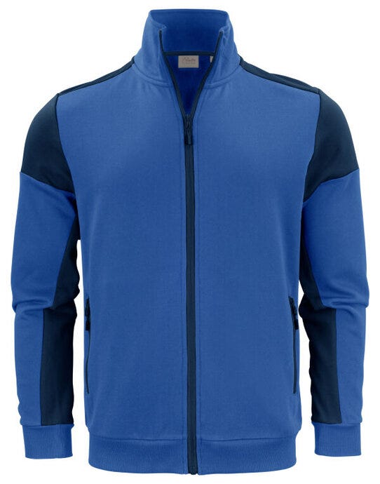 Printer Prime PP2262061 Full Zip Sweater - Cobalt/Navy