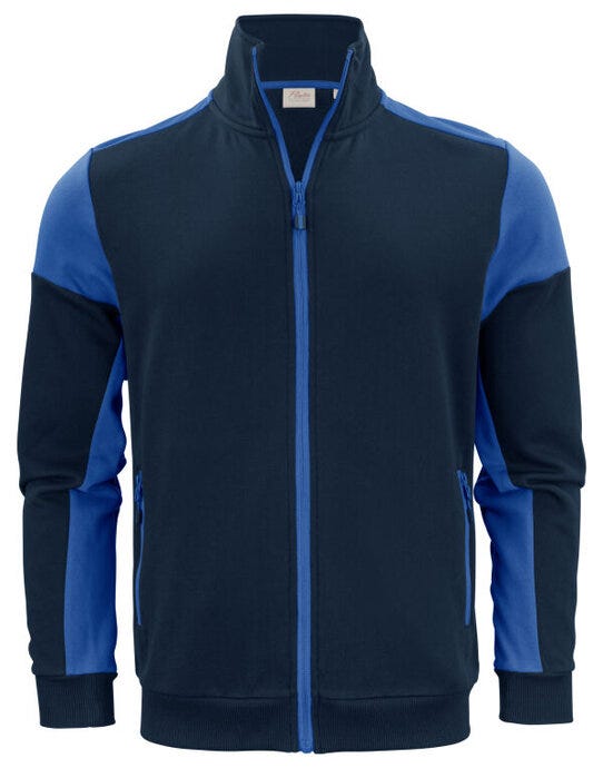 Printer Prime PP2262061 Full Zip Sweater - Navy/Cobalt