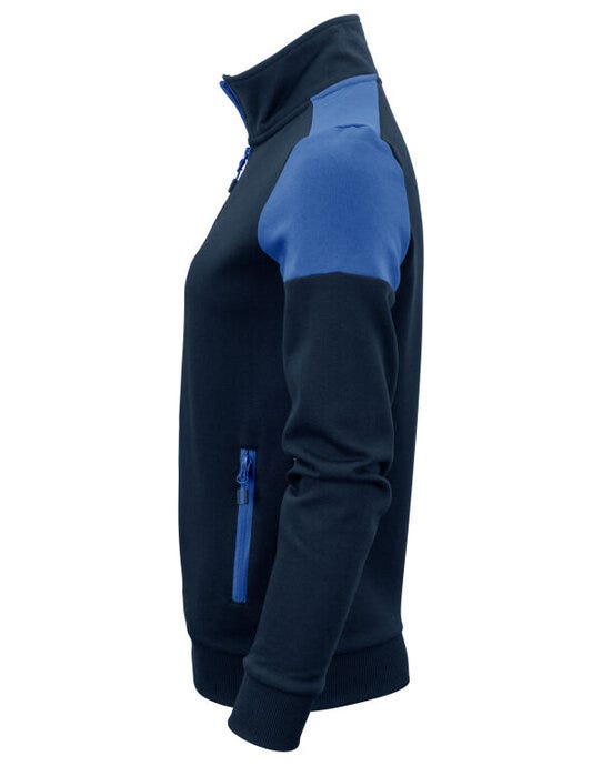 Printer Prime PP2262062 Ladies Full Zip Sweat - Navy/Cobalt