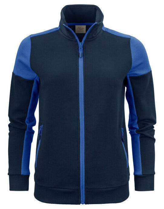 Printer Prime PP2262062 Ladies Full Zip Sweat - Navy/Cobalt
