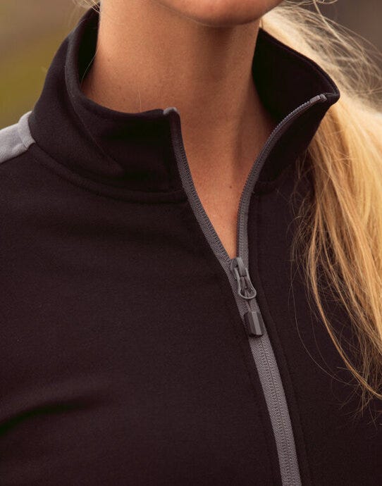 Printer Prime PP2262062 Ladies Full Zip Sweat - Black/Anthracite