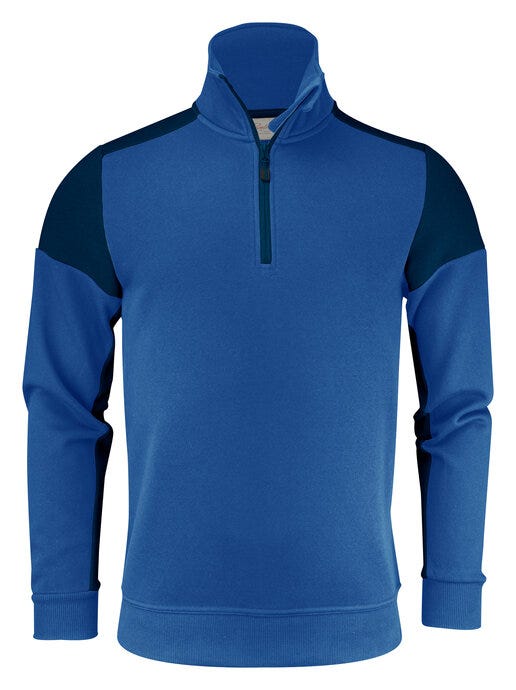 Printer Prime PP2262069 Half Zip Sweater - Cobalt/Navy