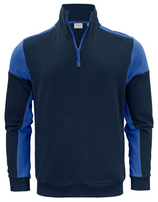 Printer Prime PP2262069 Half Zip Sweater - Navy/Cobalt