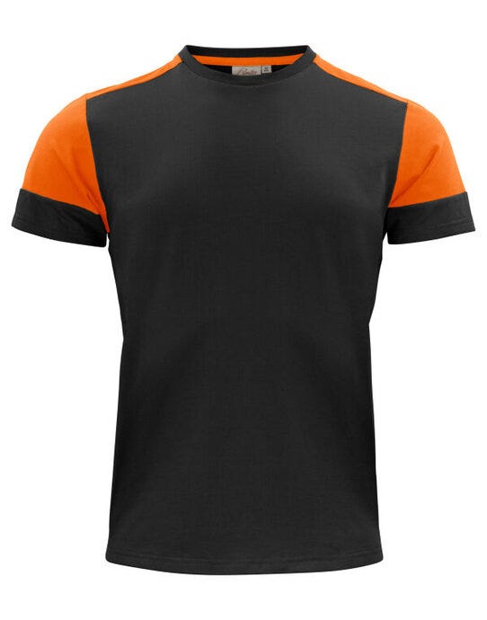 Printer Prime PP2264030 T-Shirt - Black/Orange
