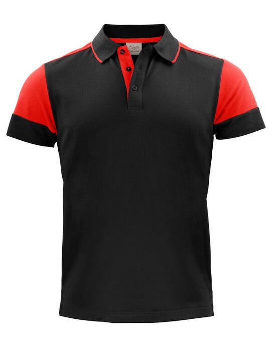 Printer Prime PP2265024 Polo - Black/Red