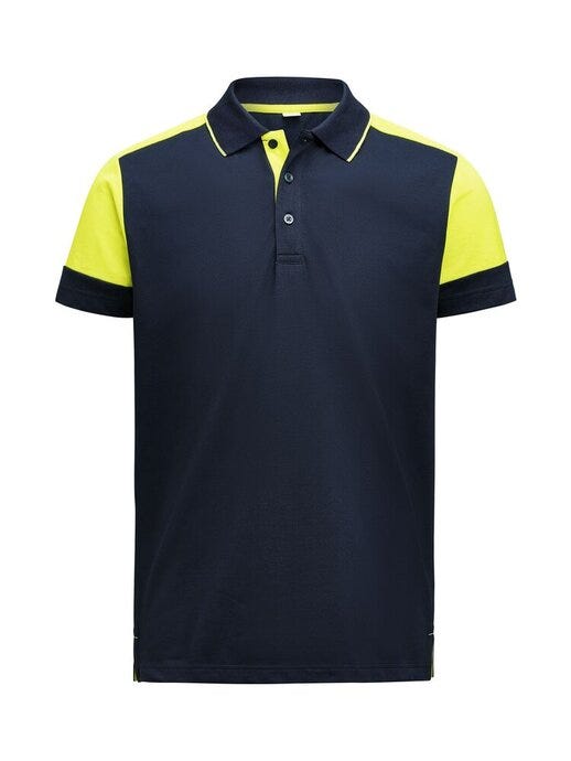 Printer Prime PP2265024 Polo - Navy/Neon Yellow