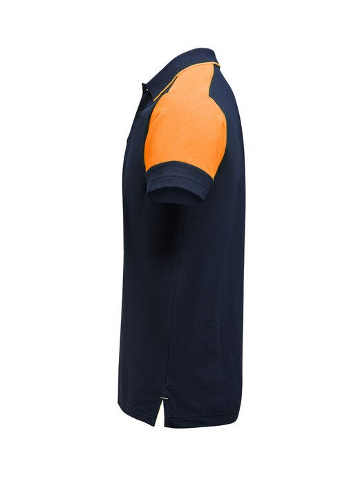Printer Prime PP2265024 Polo - Navy/Neon Orange