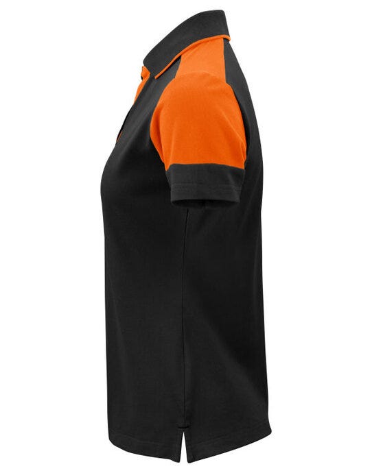 Printer Prime PP2265025 Ladies Polo - Black/Orange