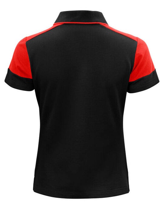 Printer Prime PP2265025 Ladies Polo - Black/Red