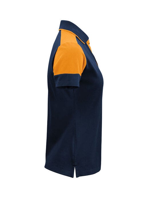 Printer Prime PP2265025 Ladies Polo - Navy/Neon Orange