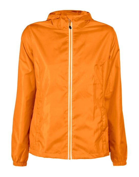 Printer Red PR2261048 Ladies Fastplant Windbreaker - Bright Orange
