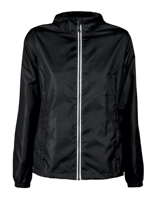 Printer Red PR2261048 Ladies Fastplant Windbreaker - Black