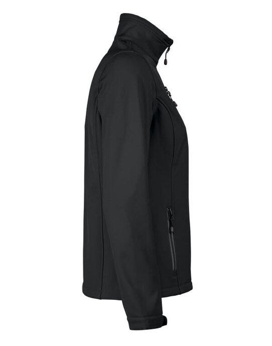 Printer Red PR2261050 Ladies Vert Softshell Jacket - Black