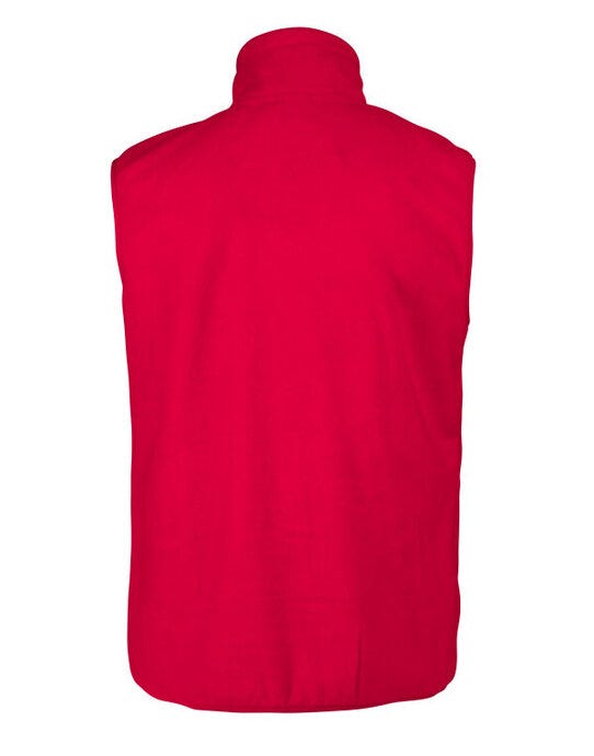 Printer Red PR2261506 Sideflip Fleece Vest - Red