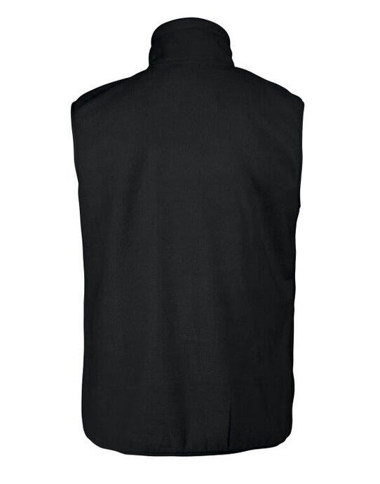 Printer Red PR2261506 Sideflip Fleece Vest - Black