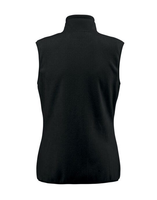 Printer Red PR2261507 Ladies Sideflip Fleece Vest - Black