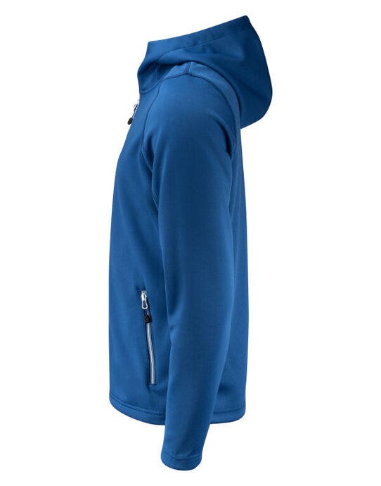 Printer Red PR2262056 Layback Full Zip Hoodie - Bright Blue