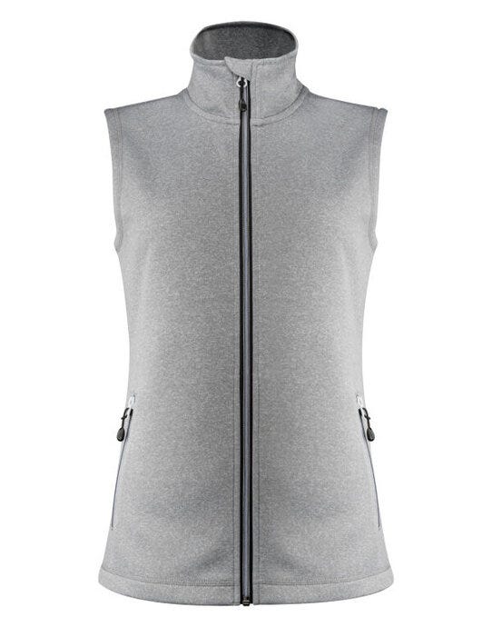 Printer Red PR2262073 Ladies Powerslide Vest - Grey Melange