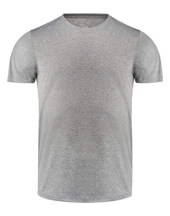 Printer Red PR2264023 Run Active T-Shirt - Grey Melange