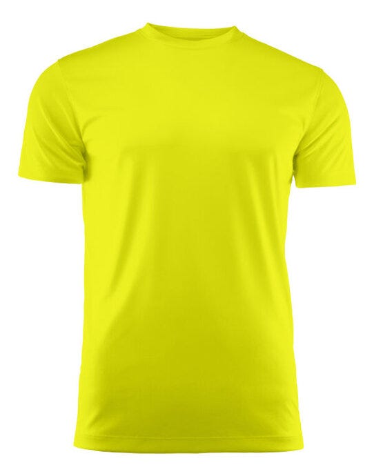 Printer Red PR2264023 Run Active T-Shirt - Bright Yellow