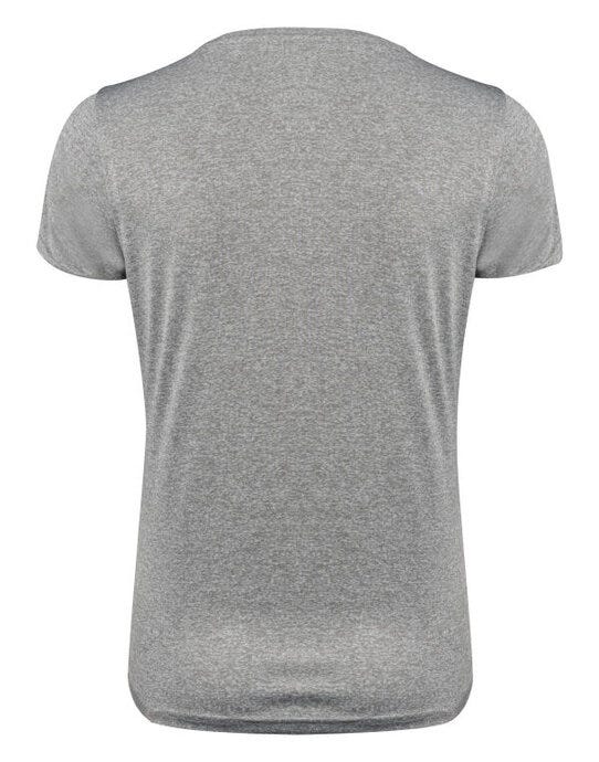Printer Red PR2264026 Ladies Run T-Shirt - Grey Melange