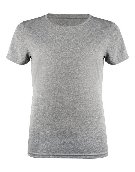 Printer Red PR2264026 Ladies Run T-Shirt - Grey Melange