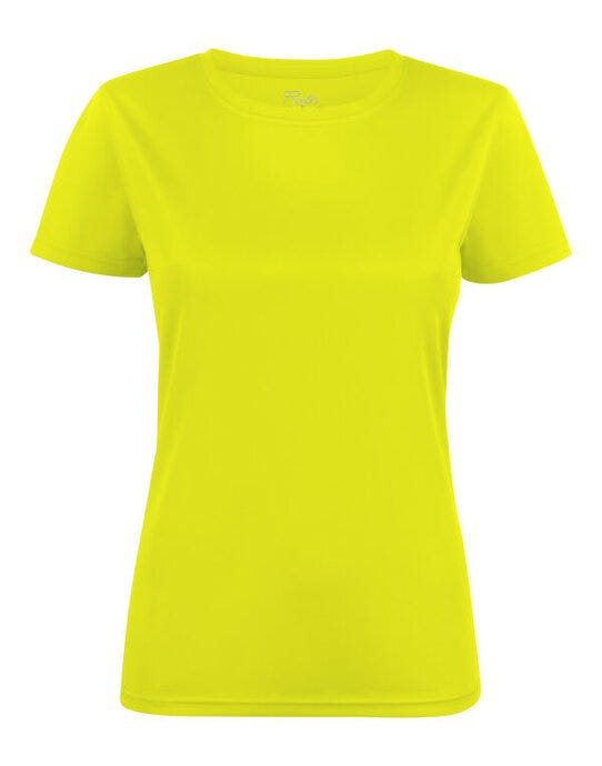 Printer Red PR2264026 Ladies Run T-Shirt - Bright Yellow