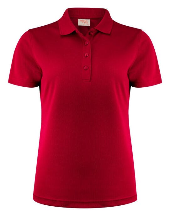 Printer Red PR2265029 Ladies Smash Polo Shirt - Red