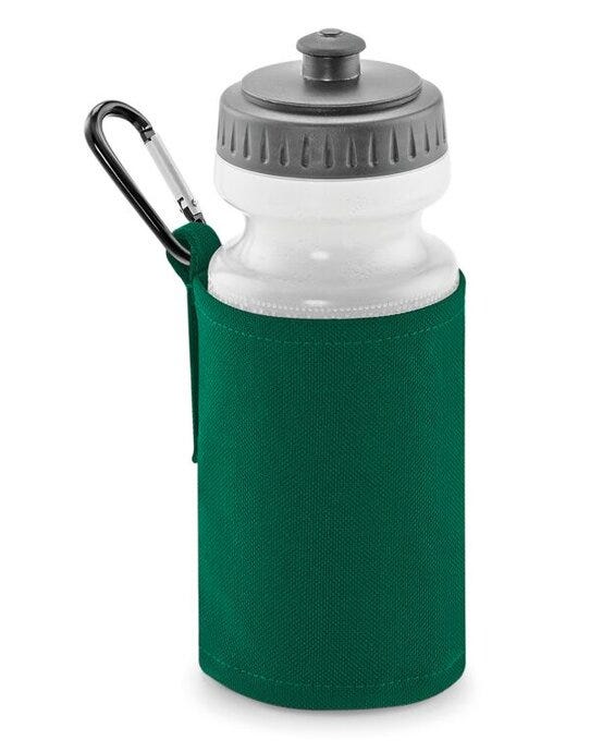 Quadra QD440 Water Bottle And Holder - Bottle Green