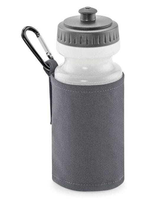 Quadra QD440 Water Bottle And Holder - Graphite Grey