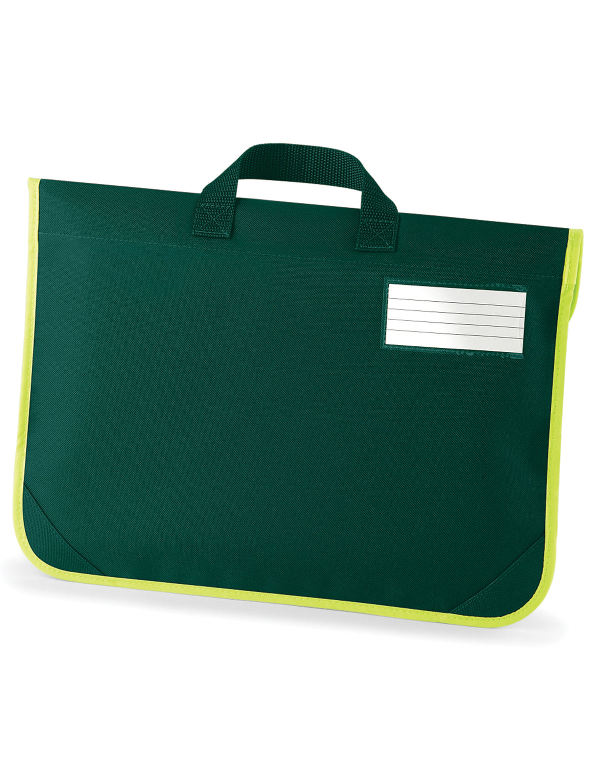 Quadra QD452 Enhanced-Viz Book Bag - Bottle Green