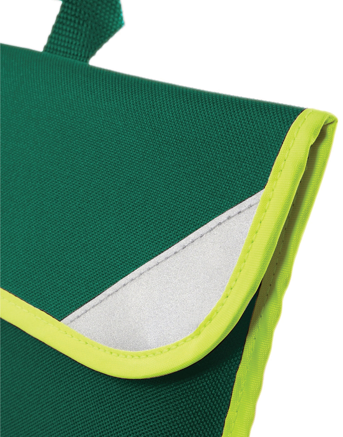 Quadra QD452 Enhanced-Viz Book Bag - Bottle Green
