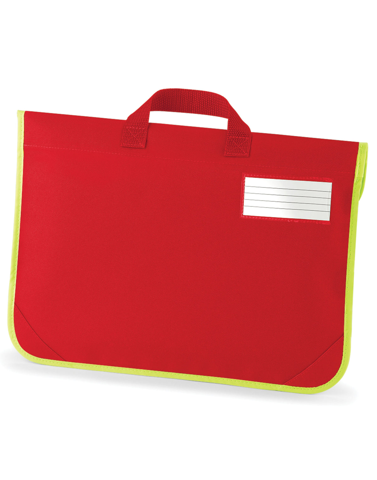 Quadra QD452 Enhanced-Viz Book Bag - Classic Red