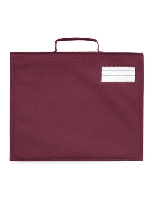 Quadra QD456 Classic Book Bag - Burgundy