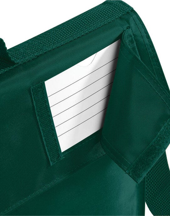 Quadra QD457 Junior Book Bag With Strap - Bottle Green