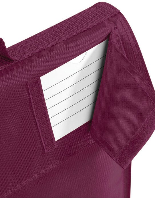 Quadra QD51 Junior Book Bag - Burgundy
