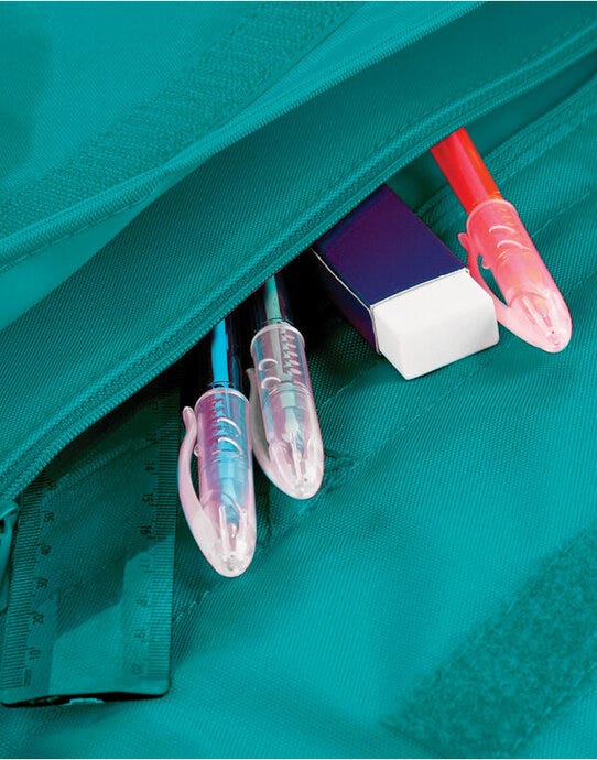 Quadra QD51 Junior Book Bag - Emerald