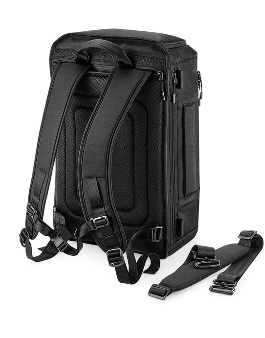 Quadra QD568 Pitch Black 72 Hour Weekender - Black