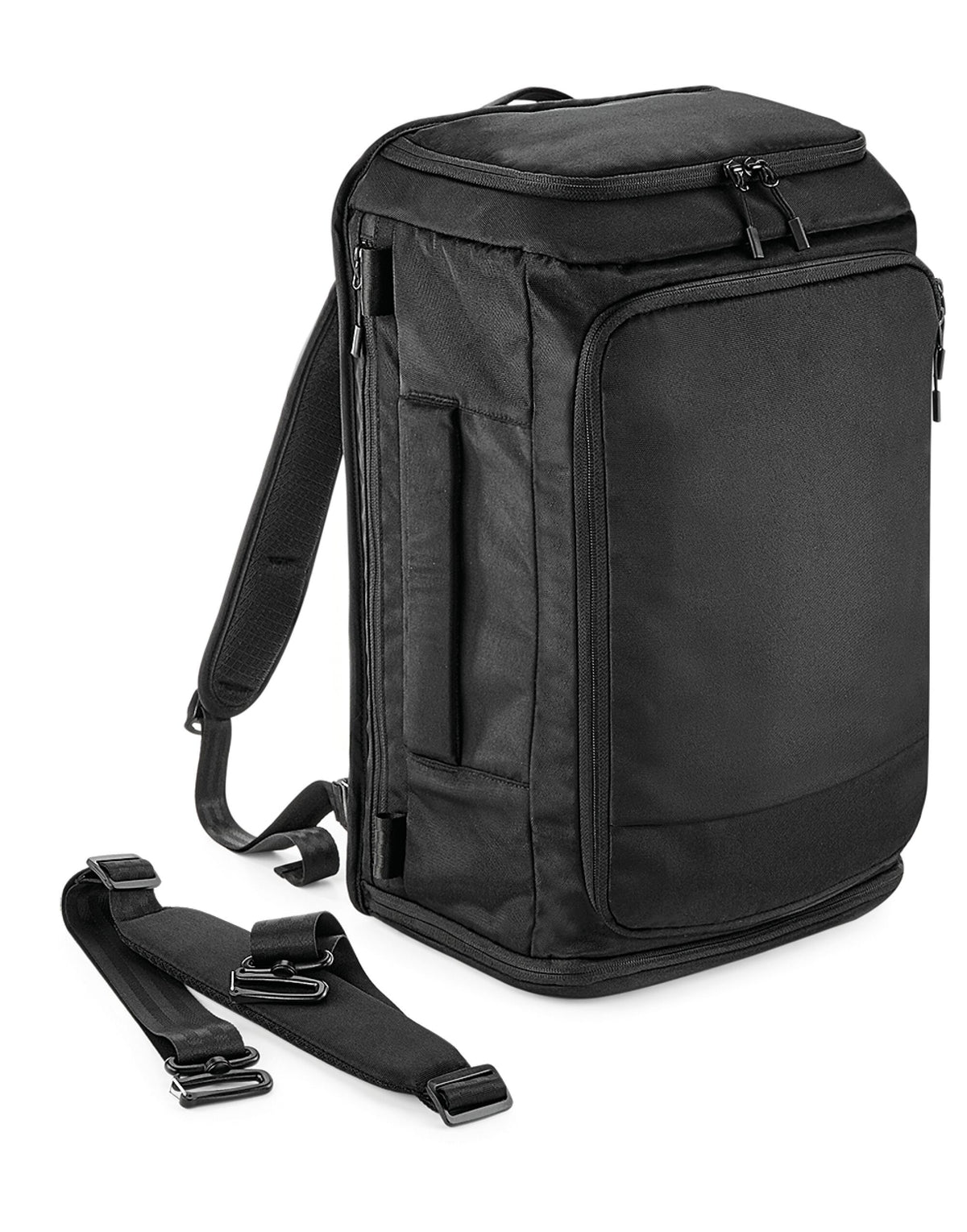Quadra QD568 Pitch Black 72 Hour Weekender - Black