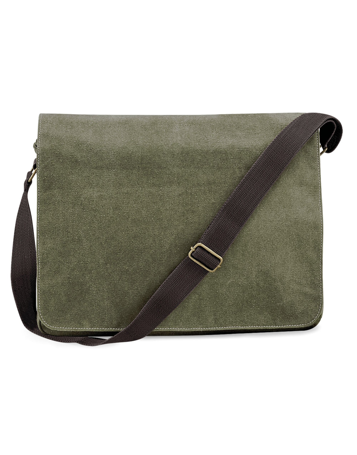 Quadra QD610 Vintage Canvas Despatch Bag - Vintage Military Green