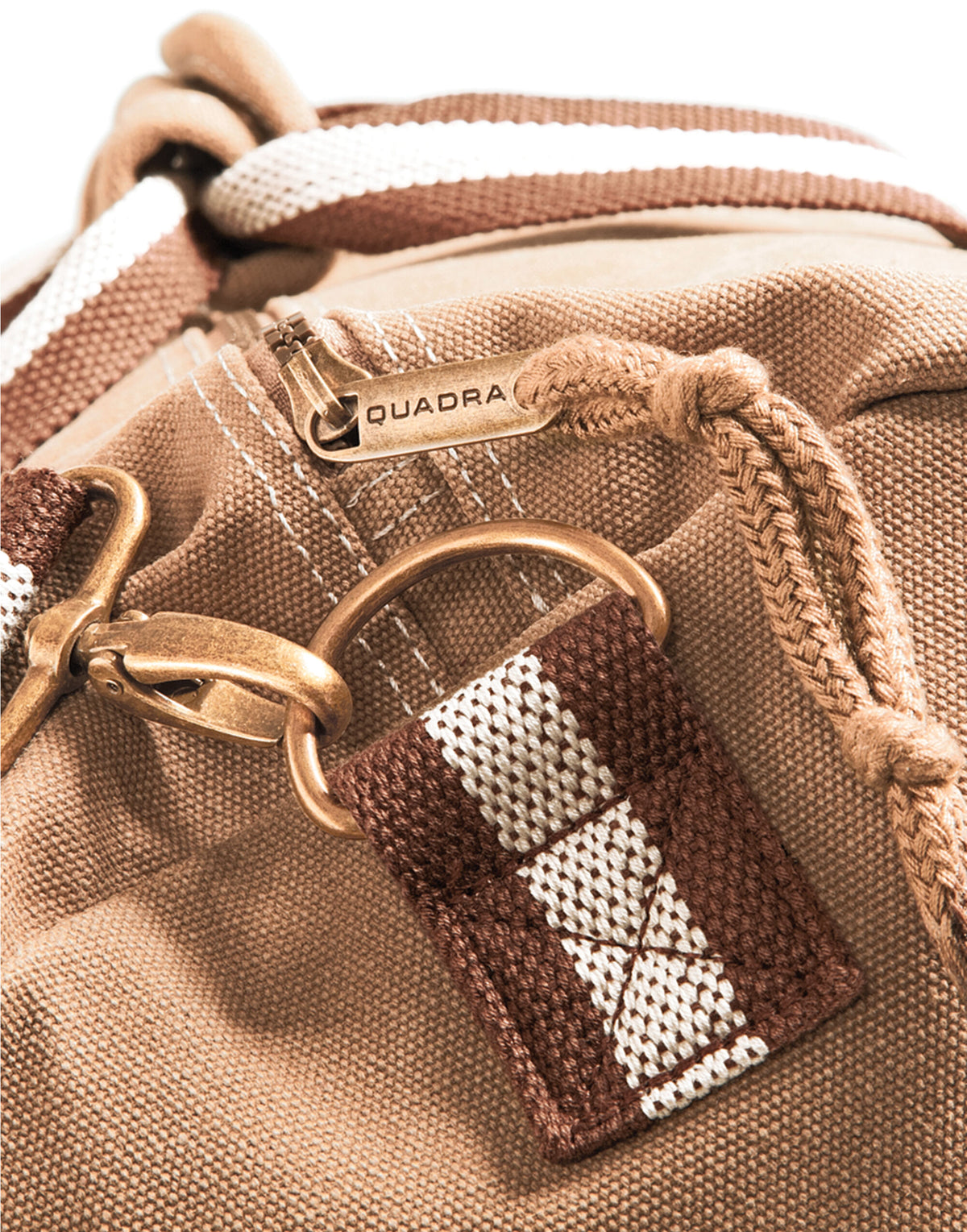 Quadra QD613 Desert Canvas Holdall - Sahara