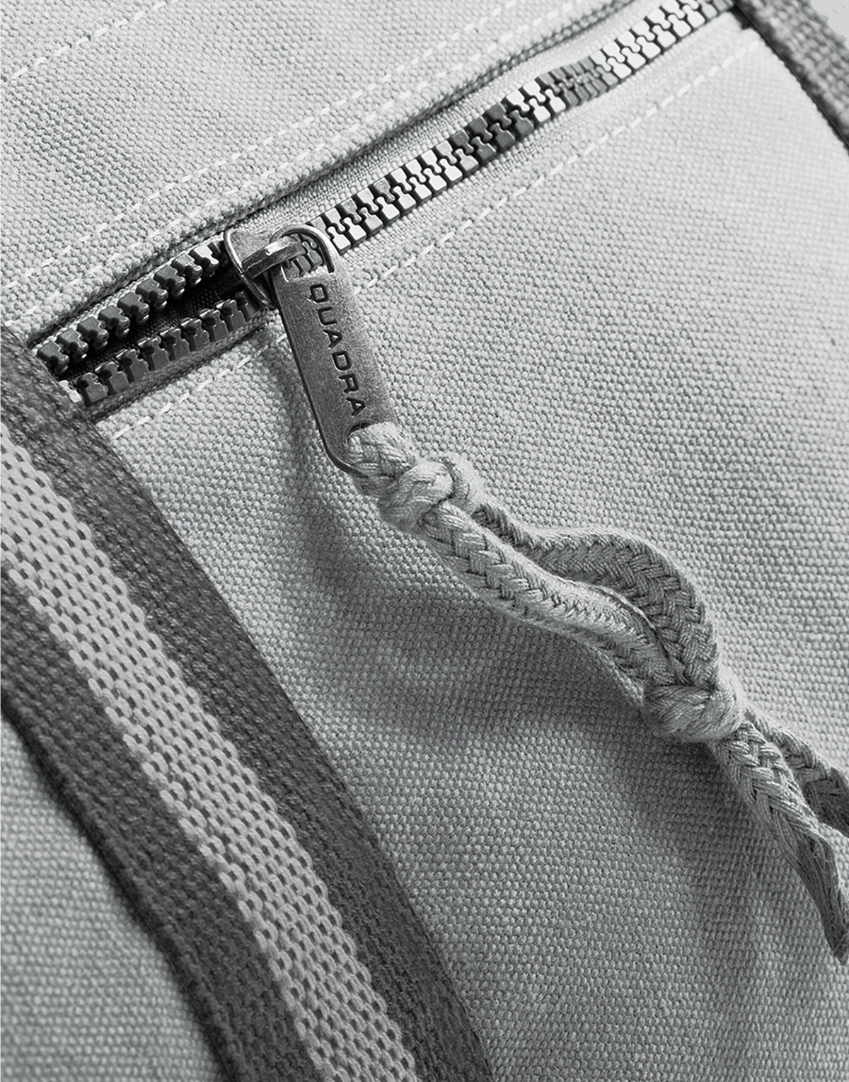 Quadra QD613 Desert Canvas Holdall - Vintage Light Grey