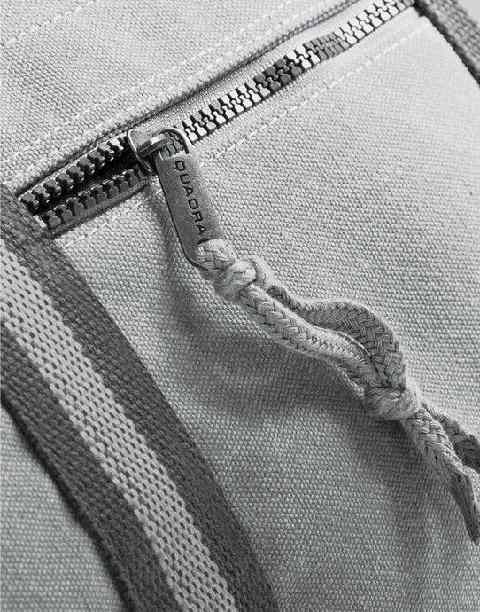 Quadra QD613 Desert Canvas Holdall - Vintage Light Grey