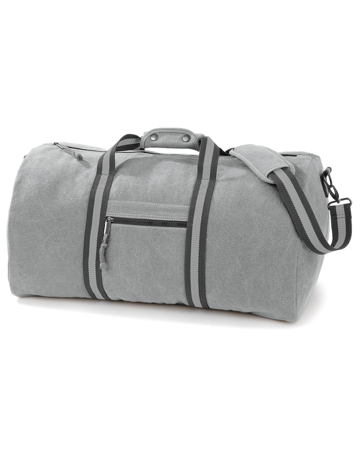 Quadra QD613 Desert Canvas Holdall - Vintage Light Grey
