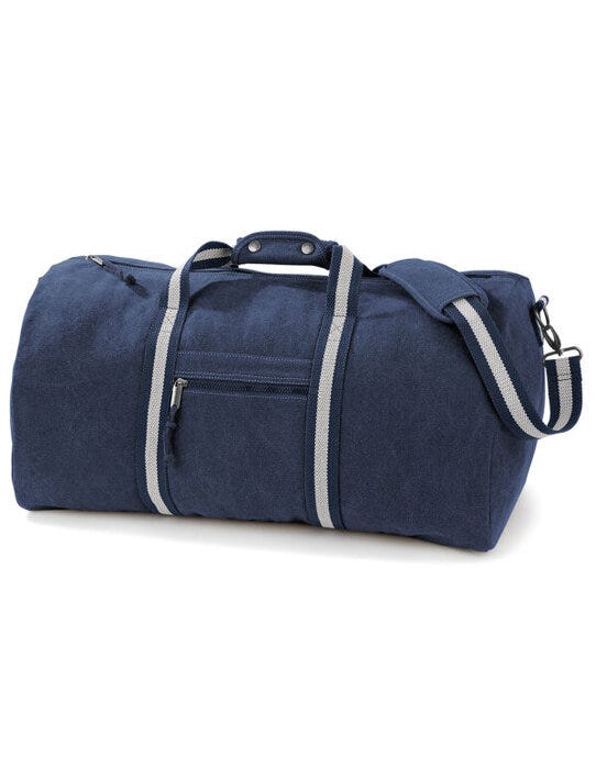Quadra QD613 Desert Canvas Holdall - Vintage Oxford Navy