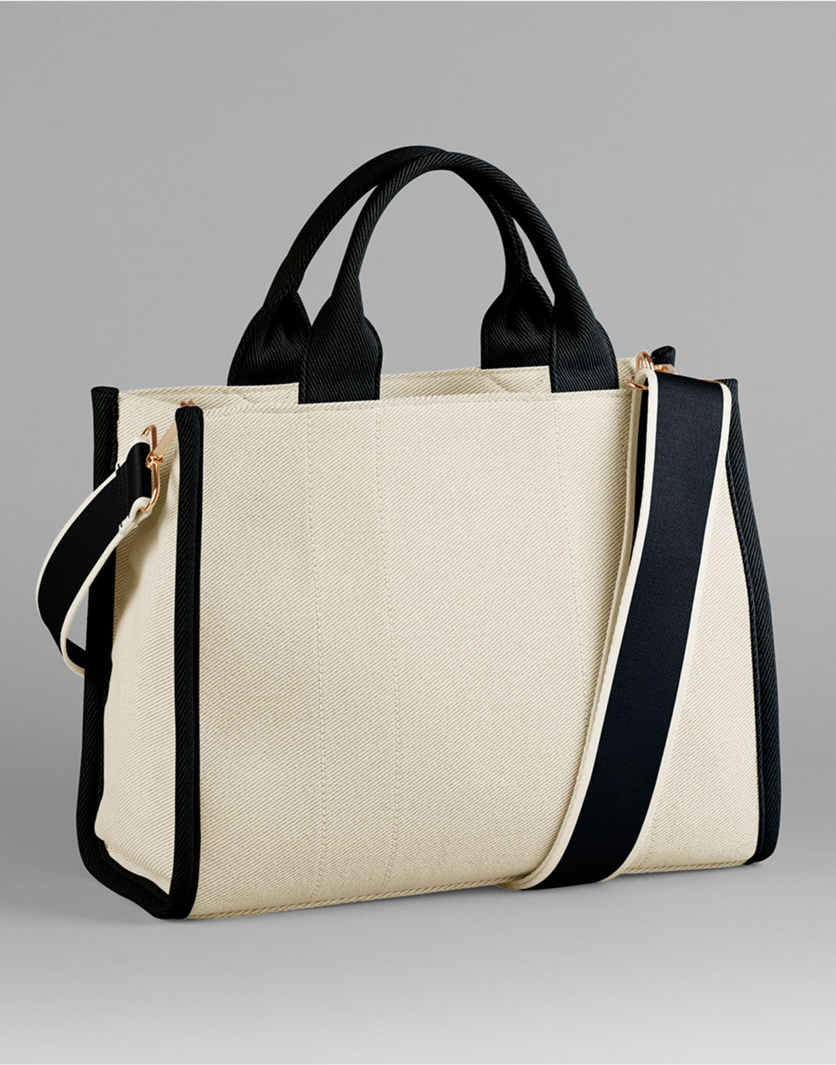 Quadra QD632 Puerto Medium Tote - Natural/Black