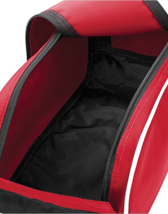 Quadra QD76 Teamwear Shoe Bag - Classic Red/Black/White