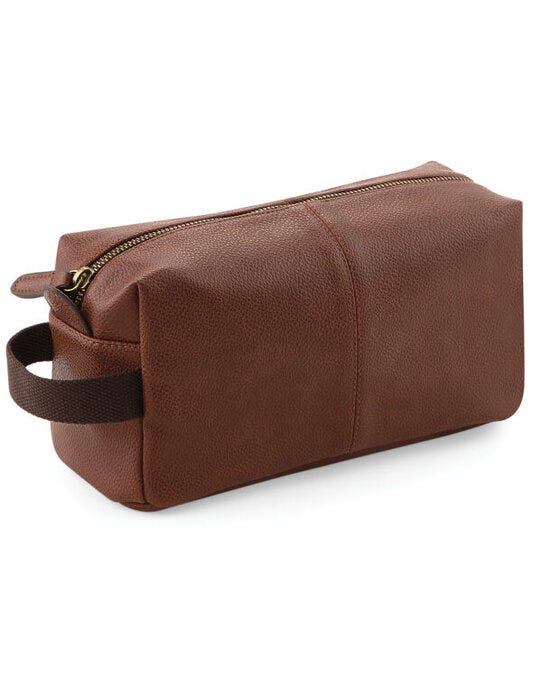 Quadra QD879 NuHide® Washbag - Tan