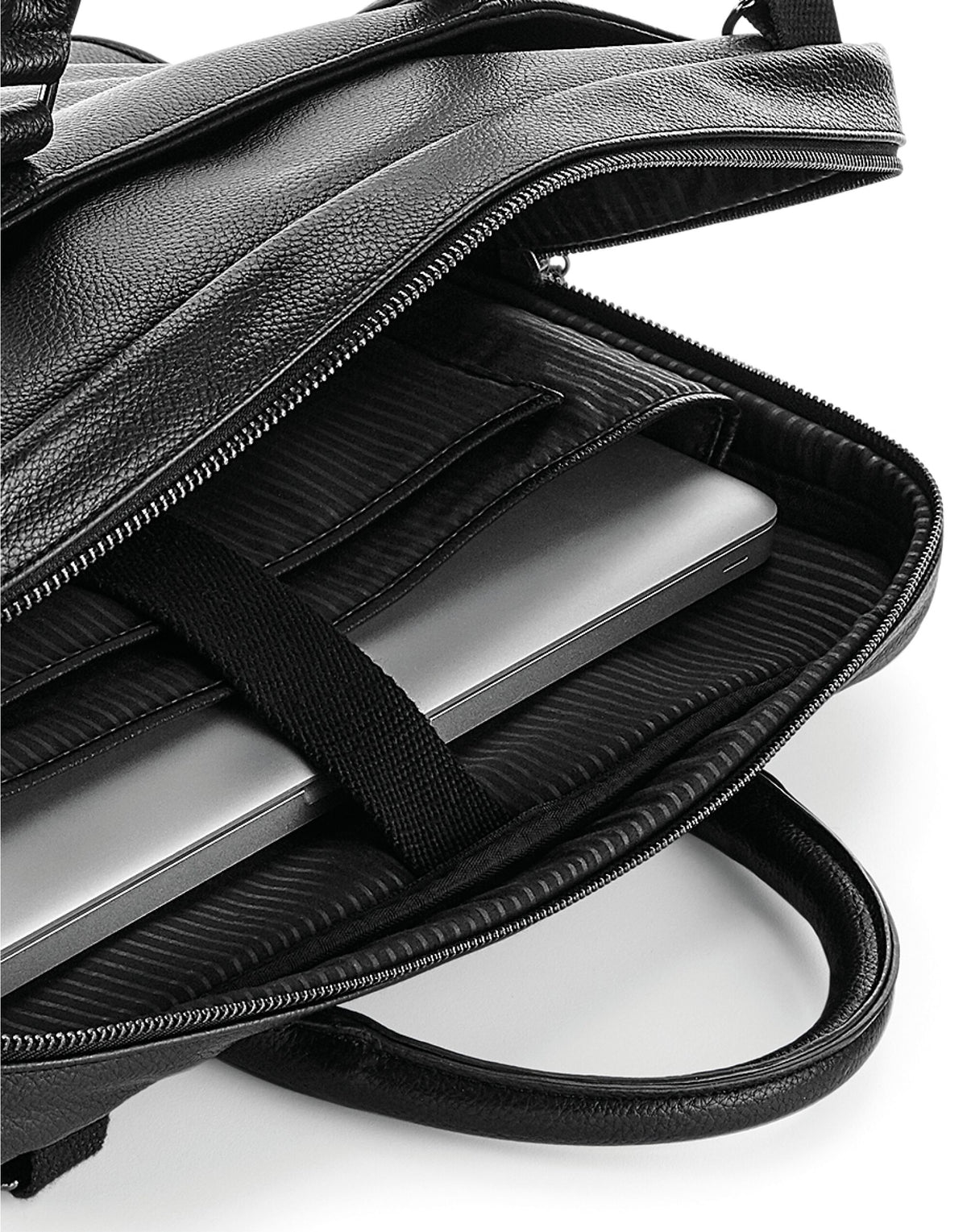 Quadra QD892 NuHide® Slimline Laptop Brief - Black
