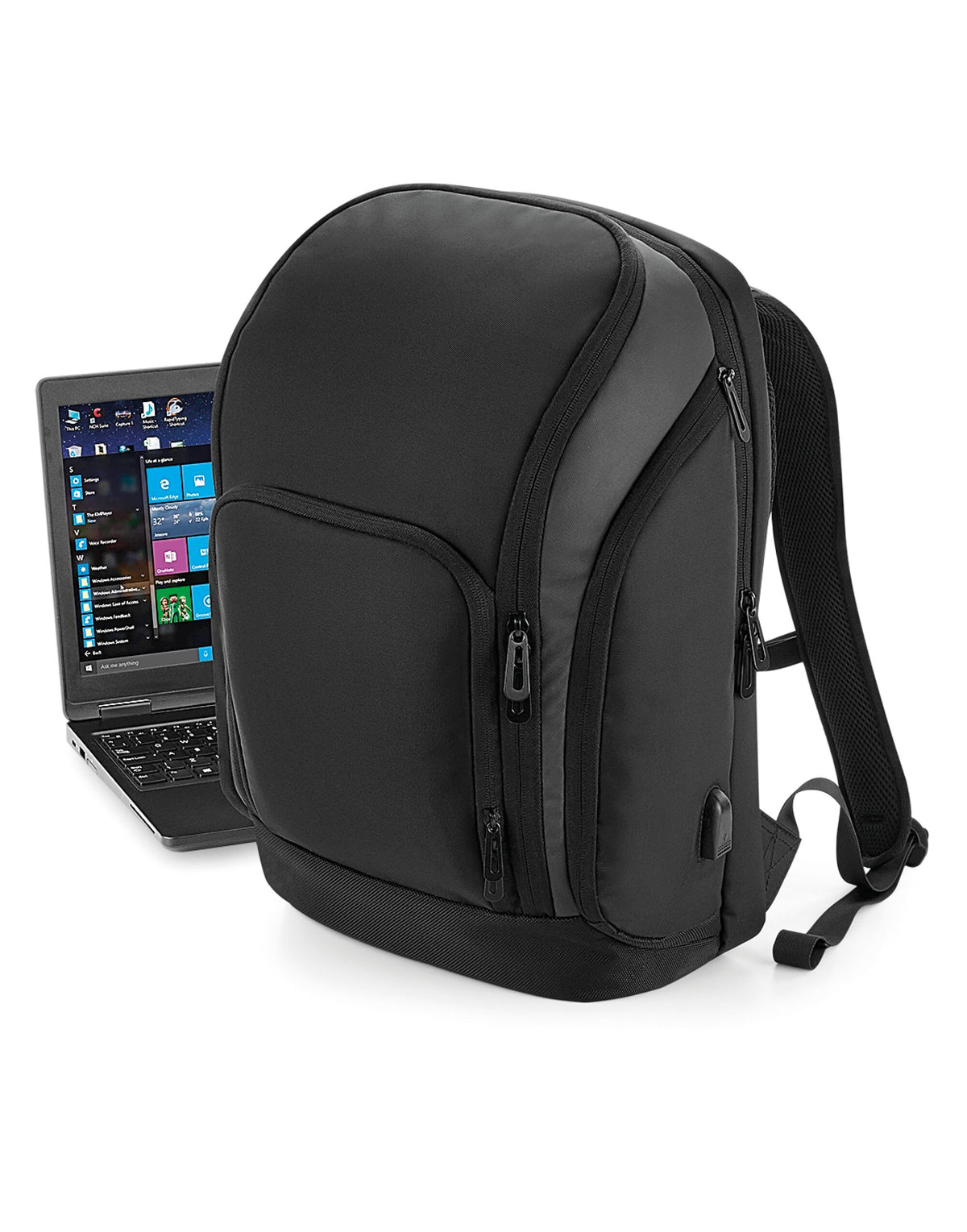 Quadra QD910 Pro-Tech Charge Backpack - Black